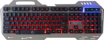 Tastierë Rebeltec Discovery 2, US, RGB, e zezë