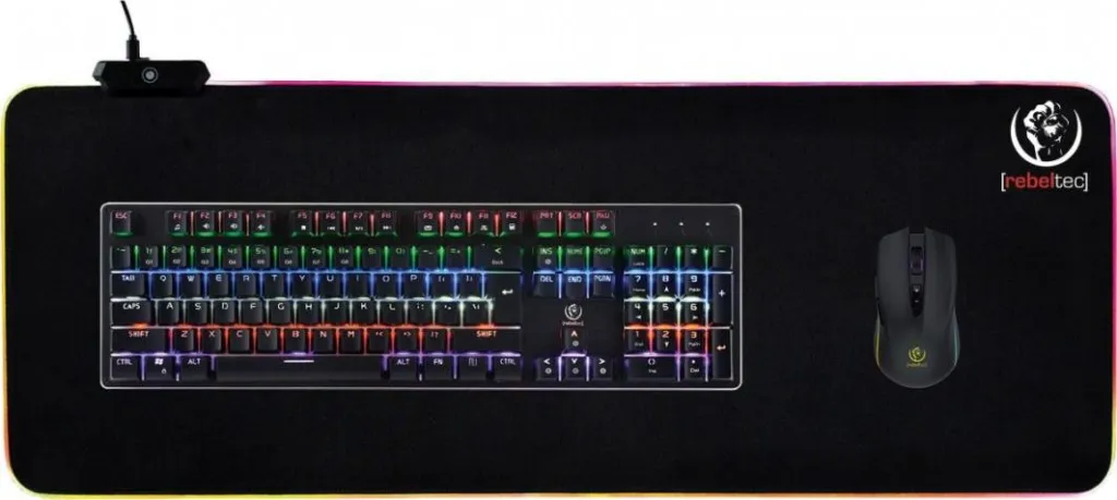 Mauspad Rebeltec, L, i zi - 3