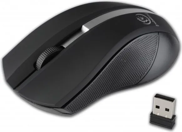Maus Rebeltec Galaxy, wireless, USB, i zi dhe i argjendtë - 1