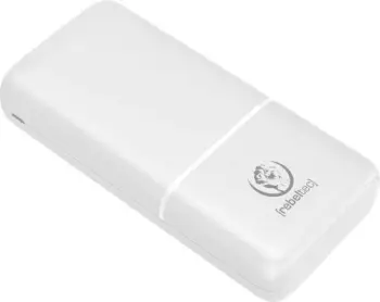 Powerbank Rebeltec P20, 20000mAh, 10W, i bardhë