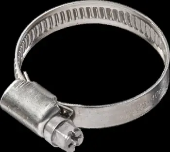 Kapëse metalike Topex Worm W2, 32-50mm, e argjendtë
