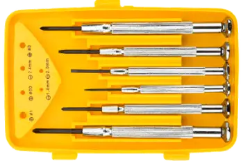 Set kaçavida Topex Precision, 6 copë