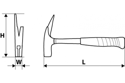 Çekiç Topex, 318 mm, i zi - 2