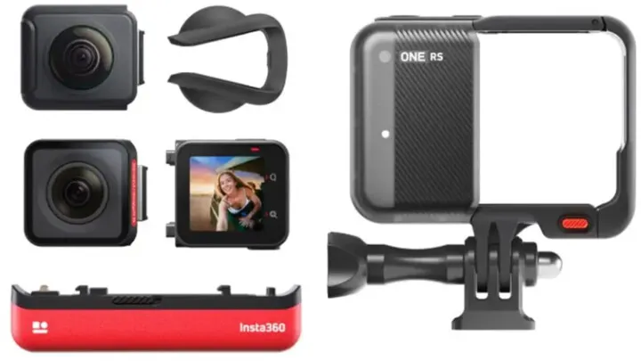 Kamerë Insta360 ONE RS (Twin Edition), e zezë - 5