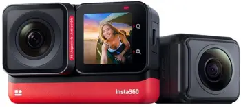 Kamerë Insta360 ONE RS (Twin Edition), e zezë