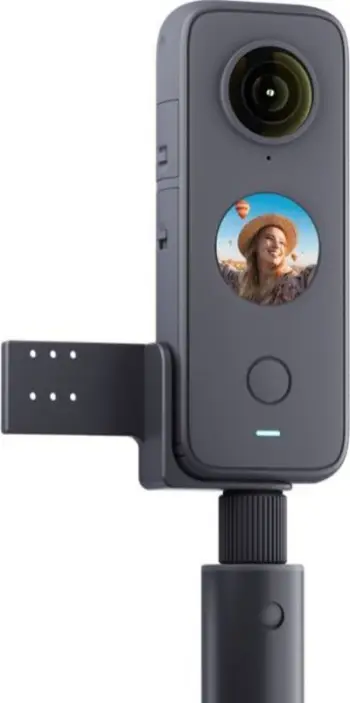 Mbajtëse për kamerë Cold Shoe Insta360 X2, e hirtë