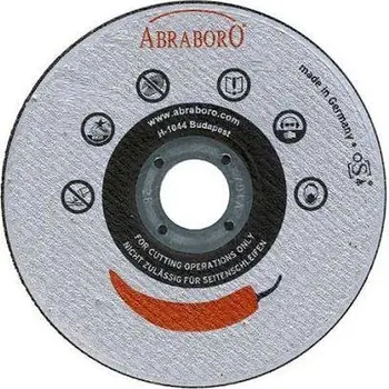 Disk korundi Abraboro metalik, 125x2.5mm