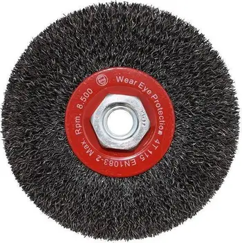 Furçë me tela Abraboro 115mm/M14, 0.3mm