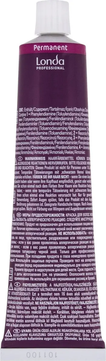 Bojë flokësh Londa Professional Extra Rich Cream 9/0, permanente, 60ml, bionde natyrale