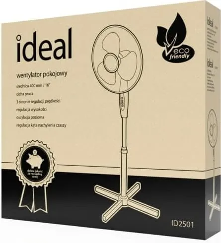 Ventilator ELDOM ID2501, 40 cm, 45 W, i zi - 1