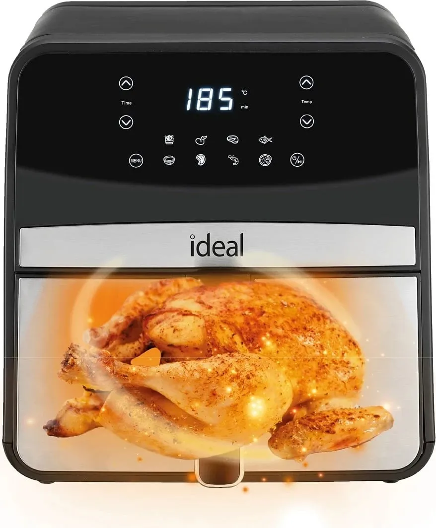 Fritezë me ajër ELDOM IK1501, 6.5 L, 1800 W, e zezë/inox - 3