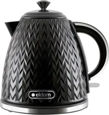 Vluese uji Eldom Nela, 1.7L, 2000W, e zezë