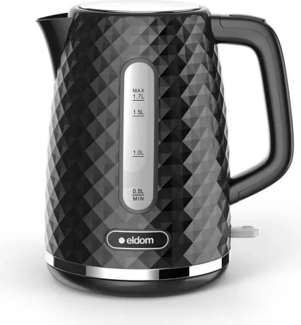 Vluese uji Eldom C280C, 1.7L, 2200W, e zezë - 1