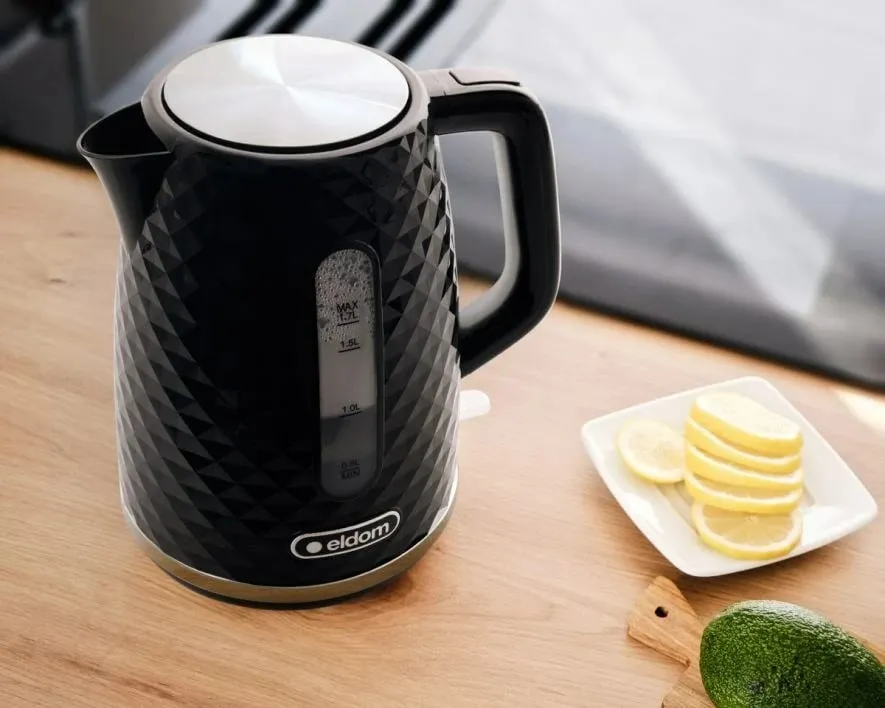 Vluese uji Eldom C280C, 1.7L, 2200W, e zezë - 2