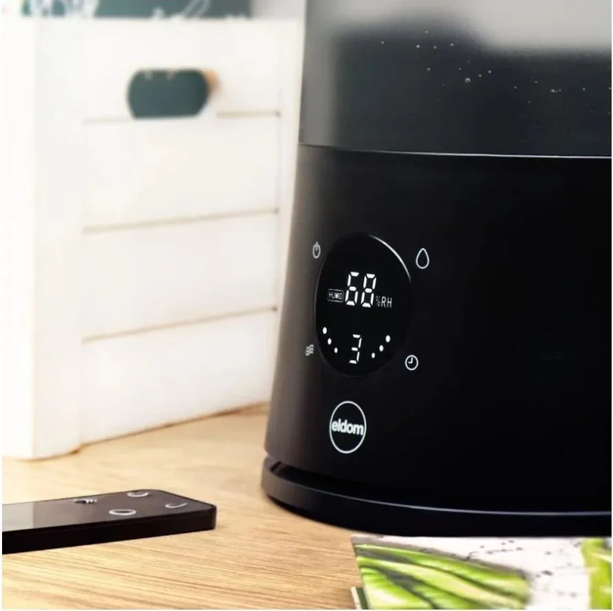 Umidifikues ultrasonik, Eldom NU10, ngjyrë e zezë - 4