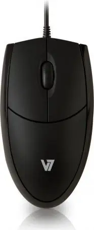 Maus V7 Optical, me kabllo, USB, i zi