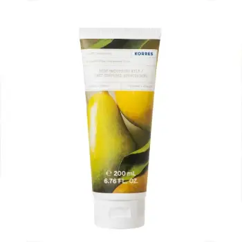 Qumësht trupi Korres Bergamot Pear, hidratues, aromë dardhë dhe bergamot