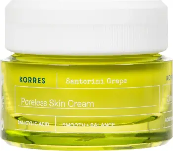 Krem hidratues për fytyrë Korres Santorini Grape Poreless Skin Cream, 40 ml