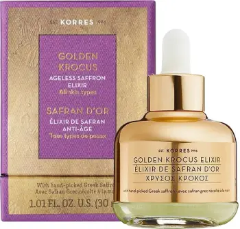 Serum për fytyrë Korres Golden Krocus Ageless Saffron Elixir, 30 ml