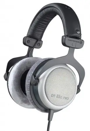 Kufje Beyerdynamic DT 880 PRO, me kabllo, të argjendta / të zeza