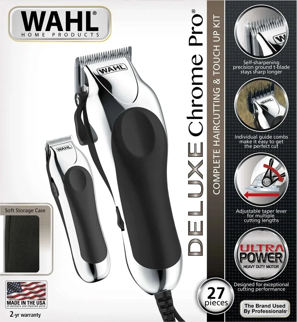 Makinë qethëse Wahl 79524-2716, e zezë, krom - 1