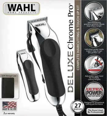 Makinë qethëse Wahl 79524-2716, e zezë, krom