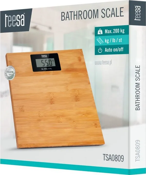 Peshore Teesa TSA0809, 200 kg, 1 x CR2032, e kaftë - 3