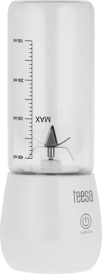 Blender personal Teesa TSA3543, 450ml, wireless, i bardhë