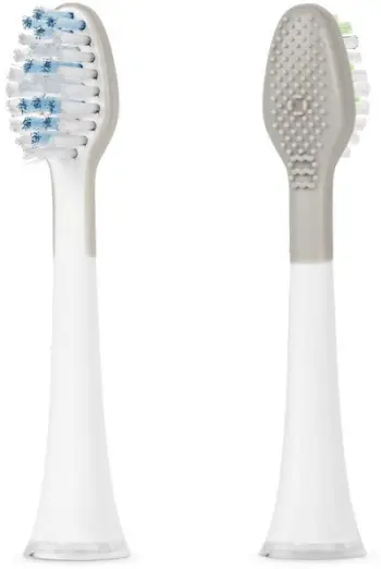 Set koka zëvendësuese Teesa TSA8014 për furçën e dhëmbëve Sonic dhe Sonic Pro, 2 copë, të bardha