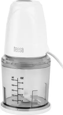 Grirës mini Teesa TSA3230, për perime dhe fruta, inox, i bardhë