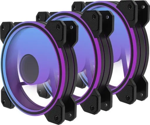 Ftohës PREYON Eagle Eye, 120mm, PWM ARGB 3-pack - 1