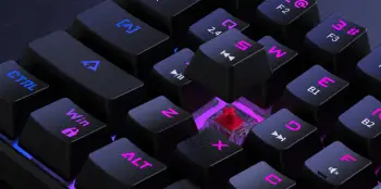 Tastierë Preyon Red All Claw Gateron Red, US, e zezë