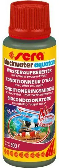 Solucion për akuariume Sera Blackwater Aquatan, 100 ml