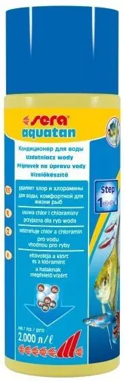 Pastrues për akuarium Sera Aquatan, 500ml/2000l