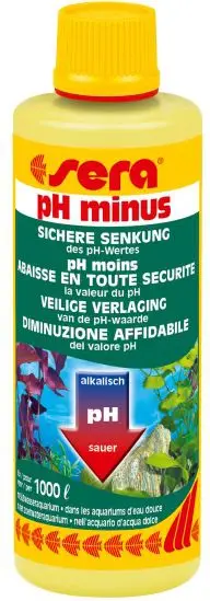 Kondicioner për akuarium Sera PH-Minus, 100ml