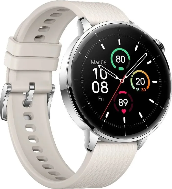 Smartwatch OnePlus Watch 3, 43mm, AMOLED, 60 orë bateri, Titanium, Bardhë - 3