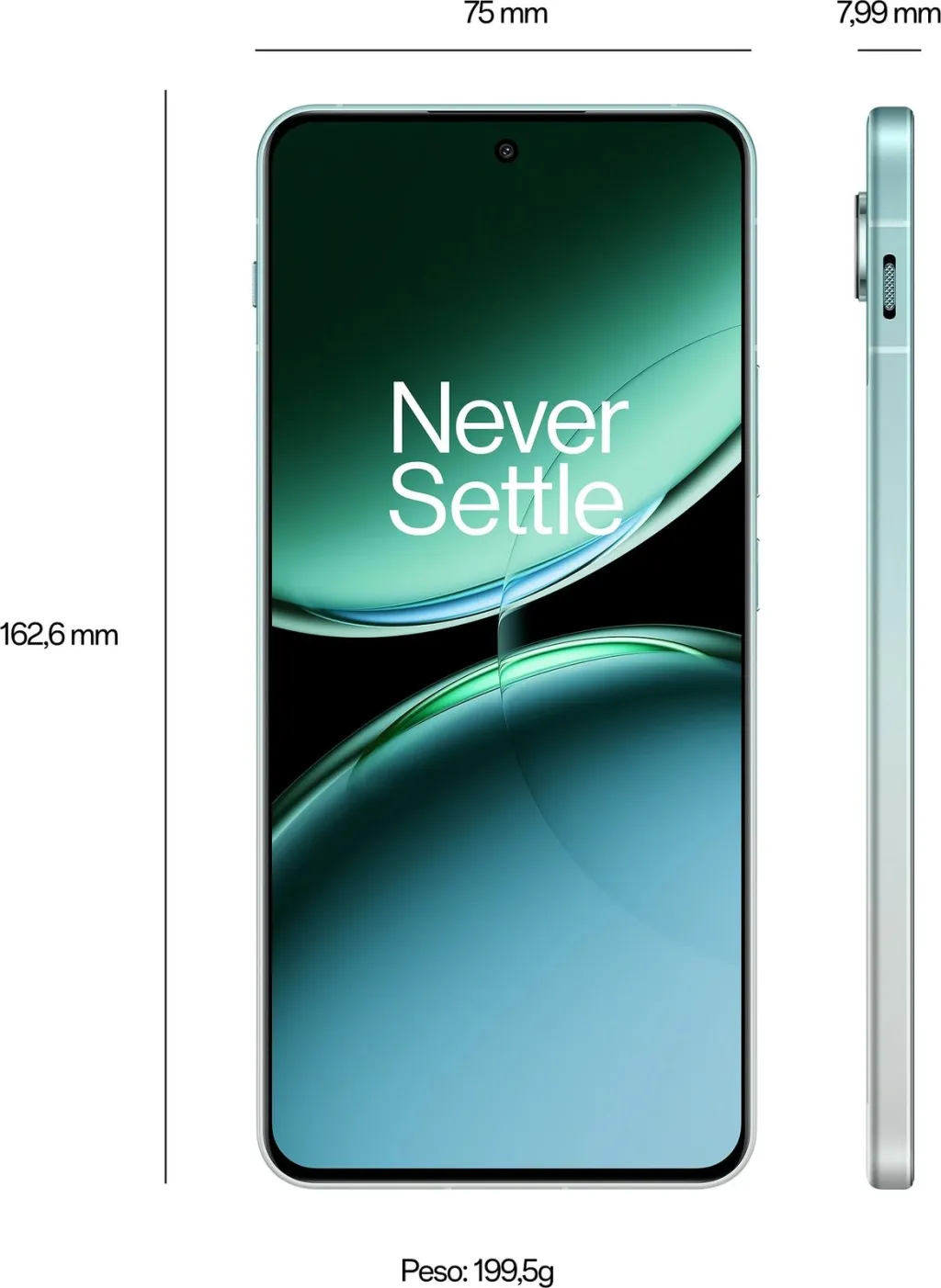 Celular OnePlus Nord 4, 16GB/512GB, 5G, Android 14, Oasis Green - 2