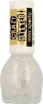 Manikyr për thonjë Miss Sporty Crazy Glitter, 7ml