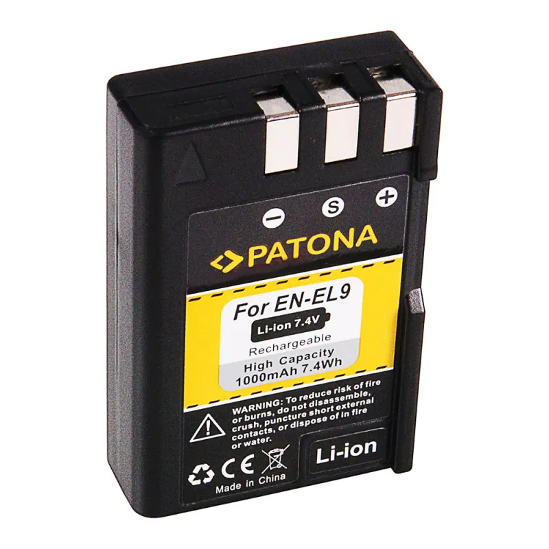 PATONA Battery f. NIKON EN-EL9 - 2