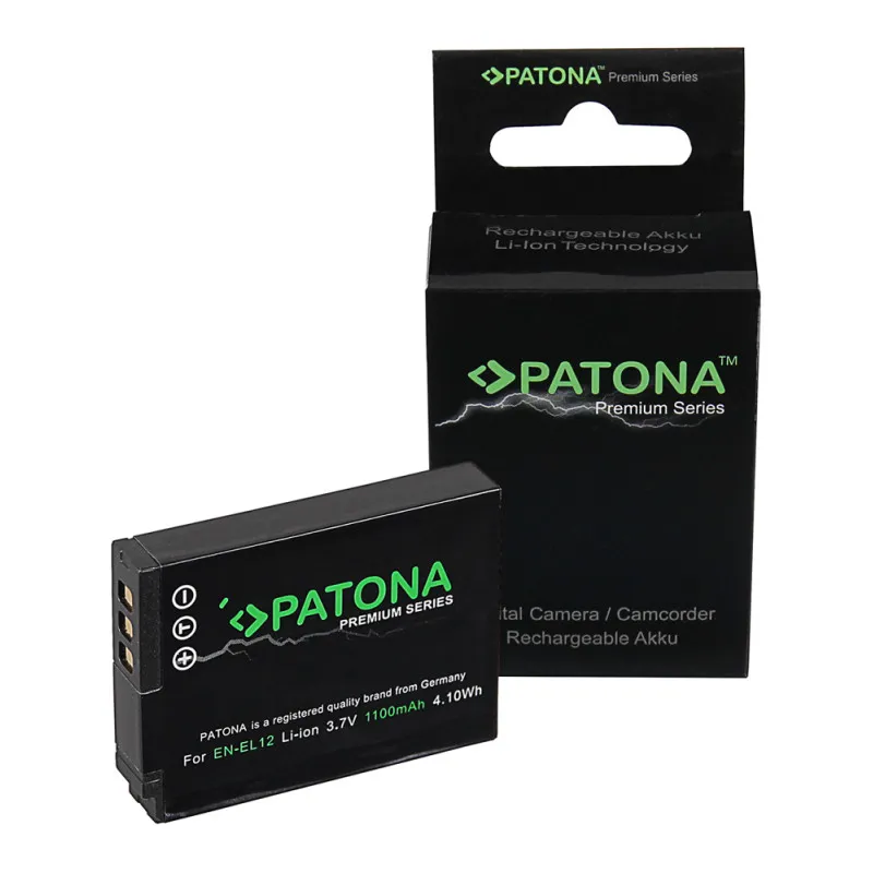 PATONA Premium Battery f. Nikon EN-EL12 - 1