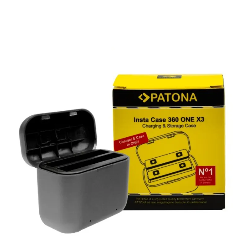 PATONA Dual Charger For Insta360 X3 - 1