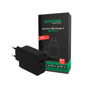 PATONA Premium Dual Port USB Charger 25W