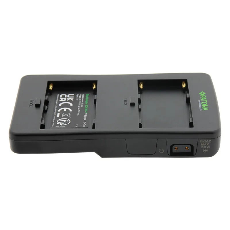 PATONA Premium Dual Adapter for Sony NP-F V-Mount / D-Tap - 2