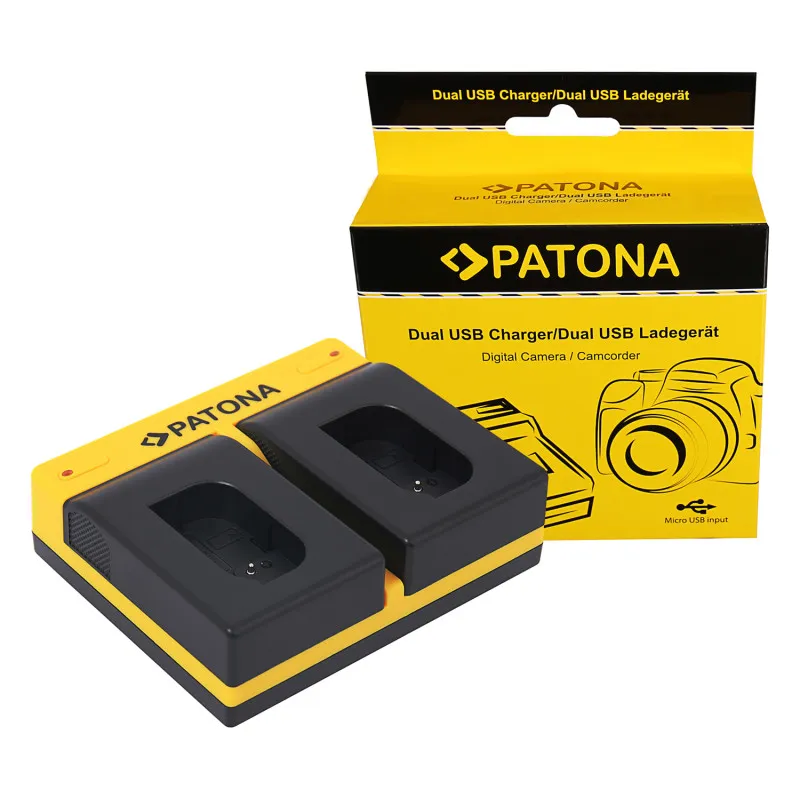PATONA Dual Charger for Panasonic - 1