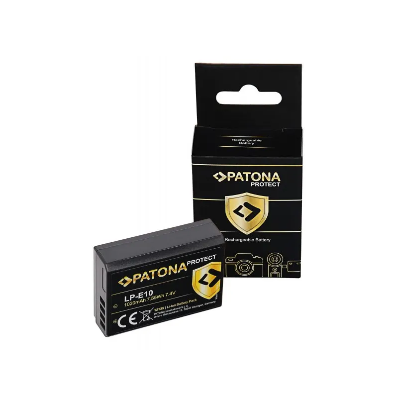 PATONA PROTECT Battery f. Canon LP-E10 - 1