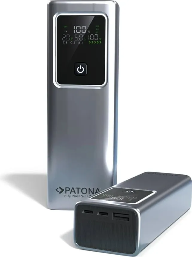 Powerbank PATONA Platinum, 20000mAh, 100W - 4