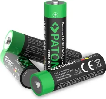 Bateri AA PATONA Premium LR06, 3000 mAh, set 10 copë, e zezë