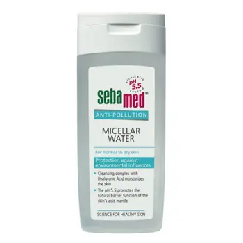 Ujë micellar pastrues për fytyrë Sebamed, 200 ml
