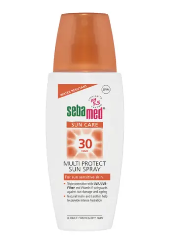 Sprej për mbrojtje ndaj diellit SPF 30 Sebamed, 150ml