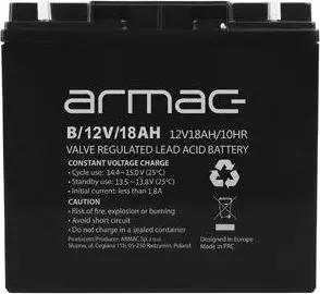 Bateri Armac, 12V / 18Ah